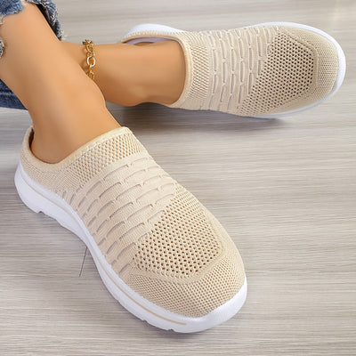 Breathable Mule Slip On Sneakers