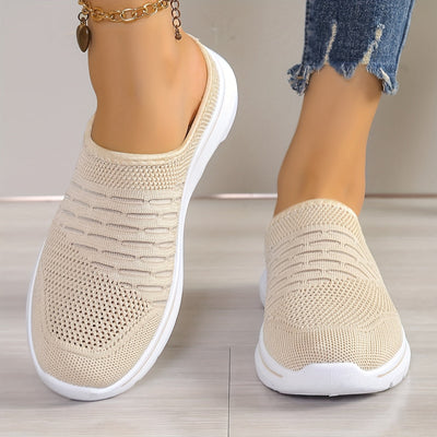 Breathable Mule Slip On Sneakers
