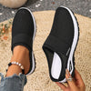 Breathable Strap Slip On Sneakers