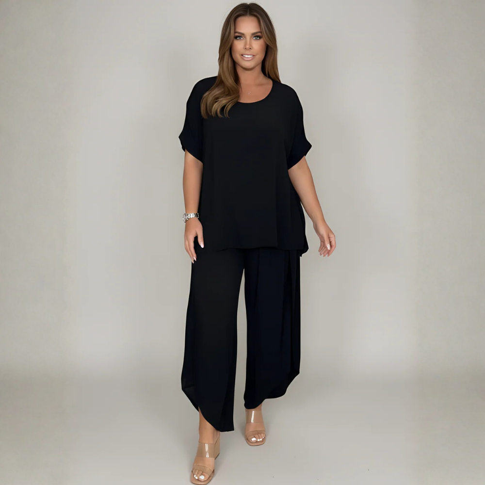 Flowing Tunic and Pants Set
