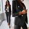 Sleek Double Breasted Suit