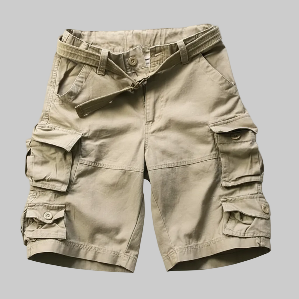 Rugged Tactical Cargo Shorts