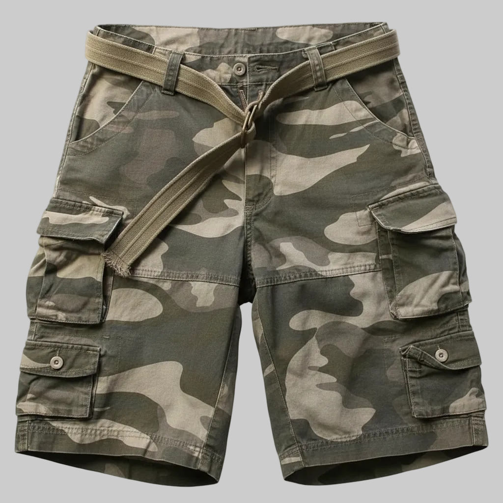 Rugged Tactical Cargo Shorts