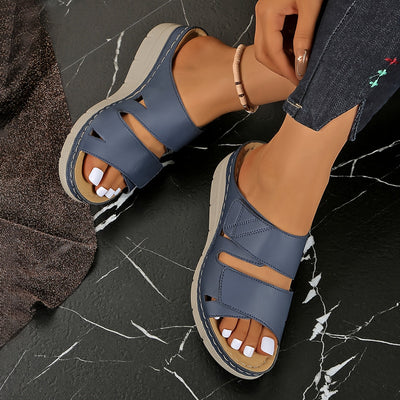 Cushion Wedge Comfort Slides