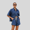 Vintage Denim Two Piece Set