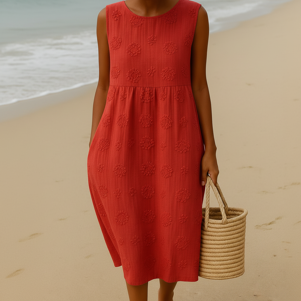 Airy Flowing Summer Maxi Dress