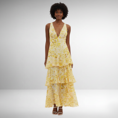 Sunny Chiffon Maxi Dress