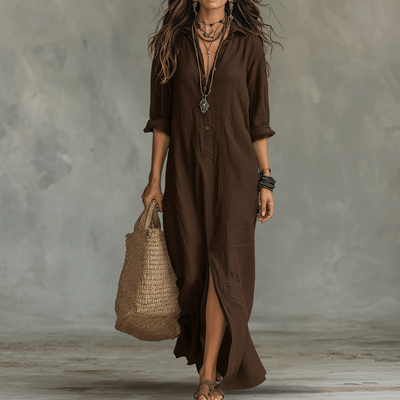 Flowing Bohemian Maxi Dress