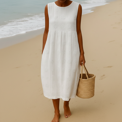 Airy Flowing Summer Maxi Dress