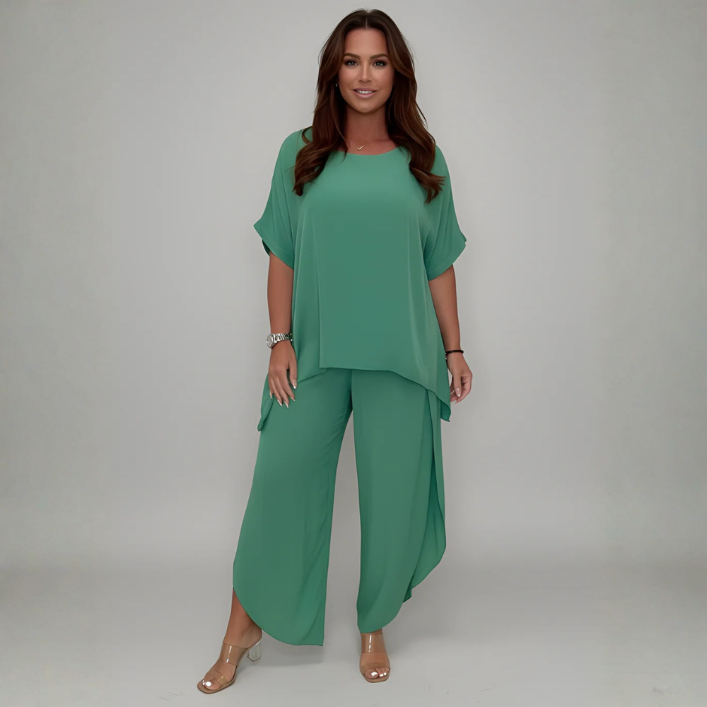 Flowing Tunic and Pants Set
