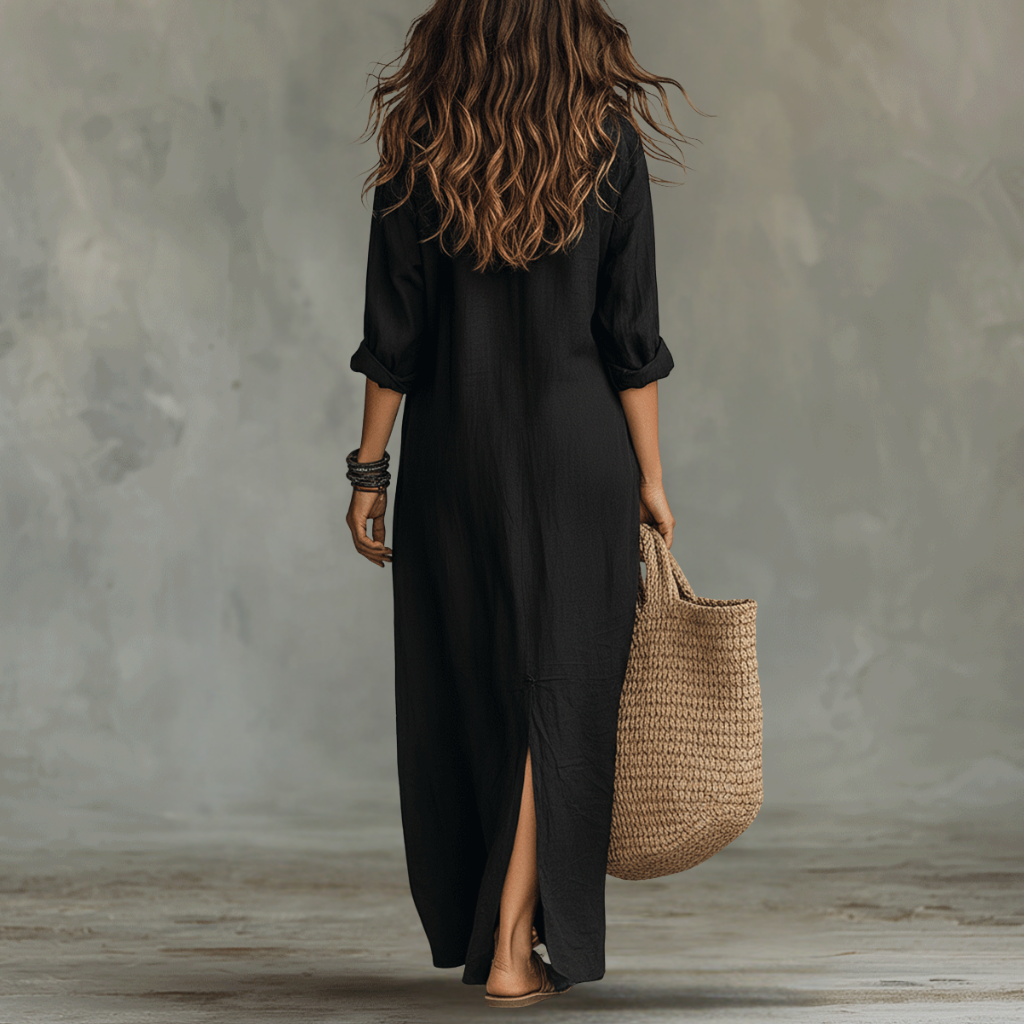 Flowing Bohemian Maxi Dress