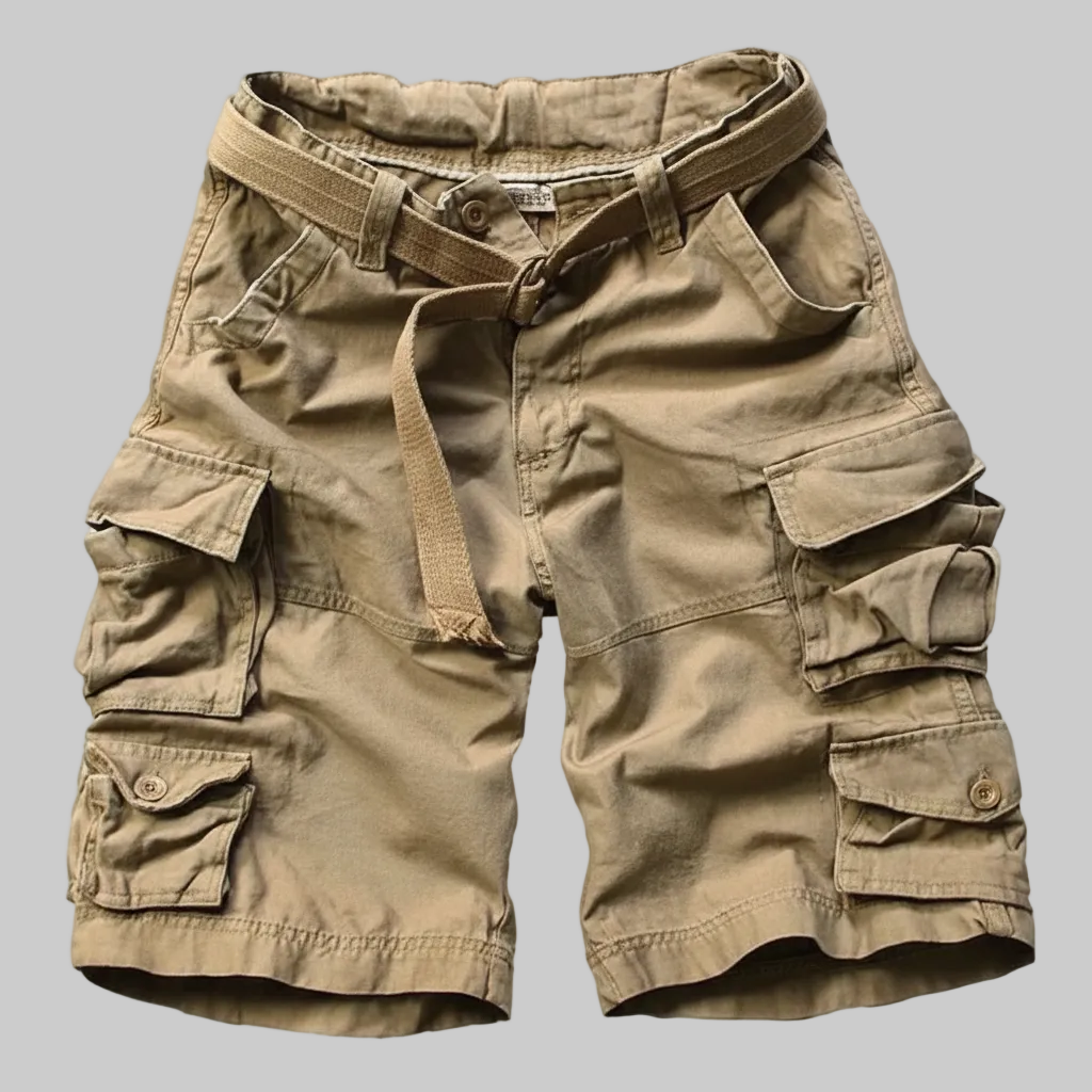 Rugged Tactical Cargo Shorts