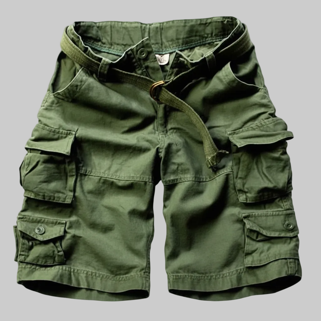 Rugged Tactical Cargo Shorts