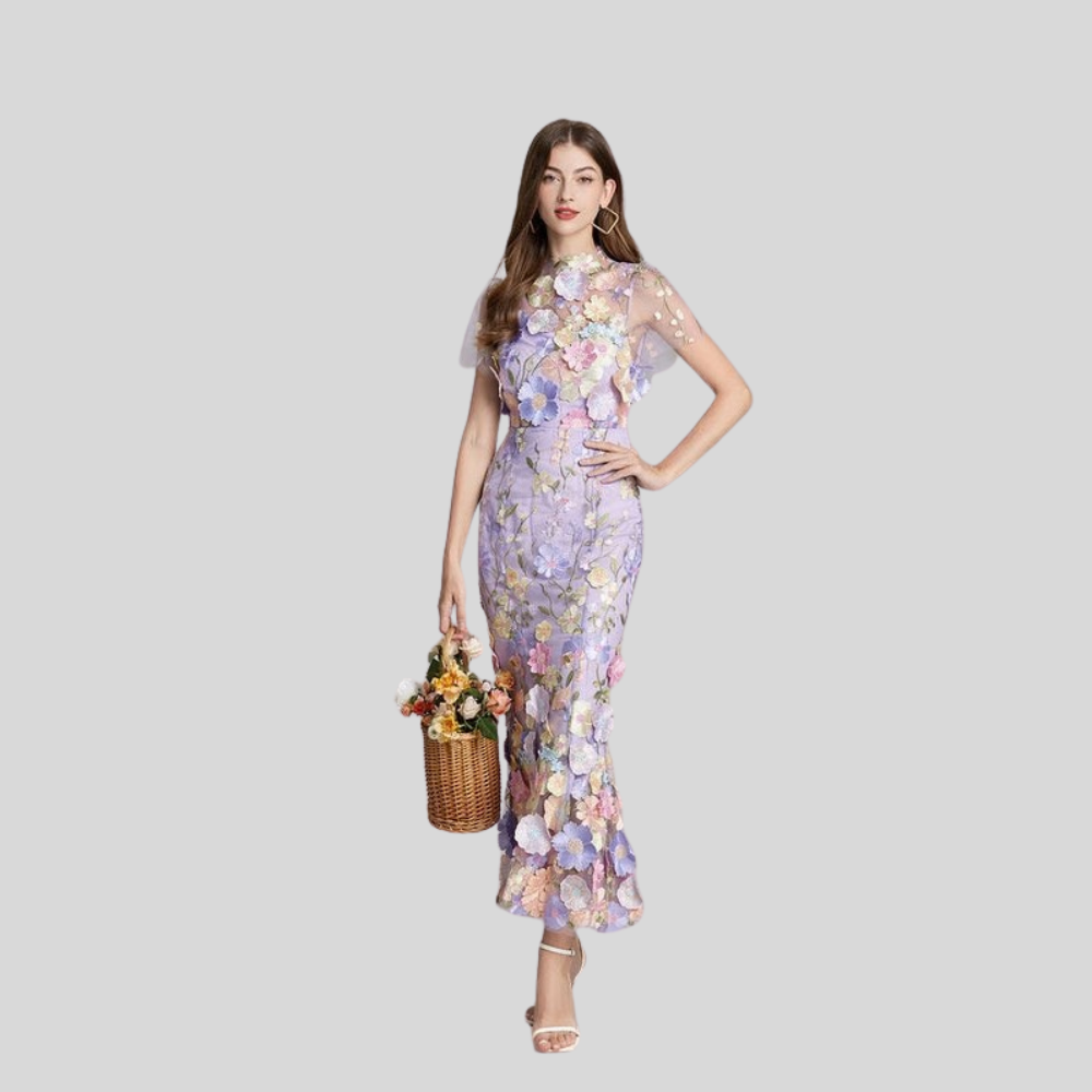 Romantic Lace Mermaid Gown