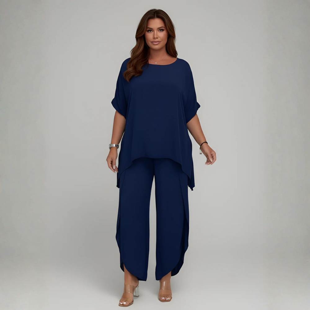 Flowing Tunic and Pants Set
