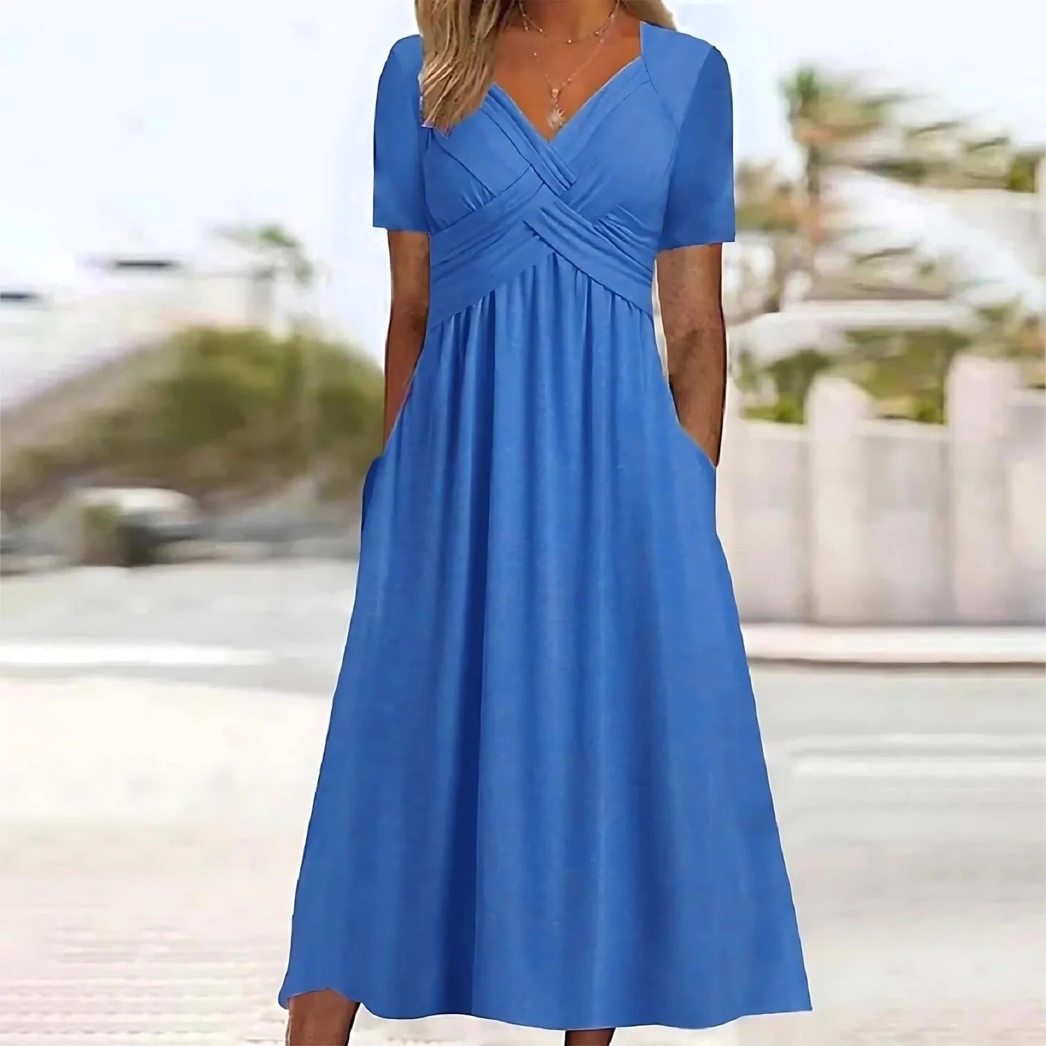 Versatile Flowy Midi Dress