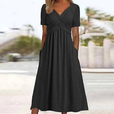 Versatile Flowy Midi Dress