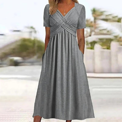 Versatile Flowy Midi Dress