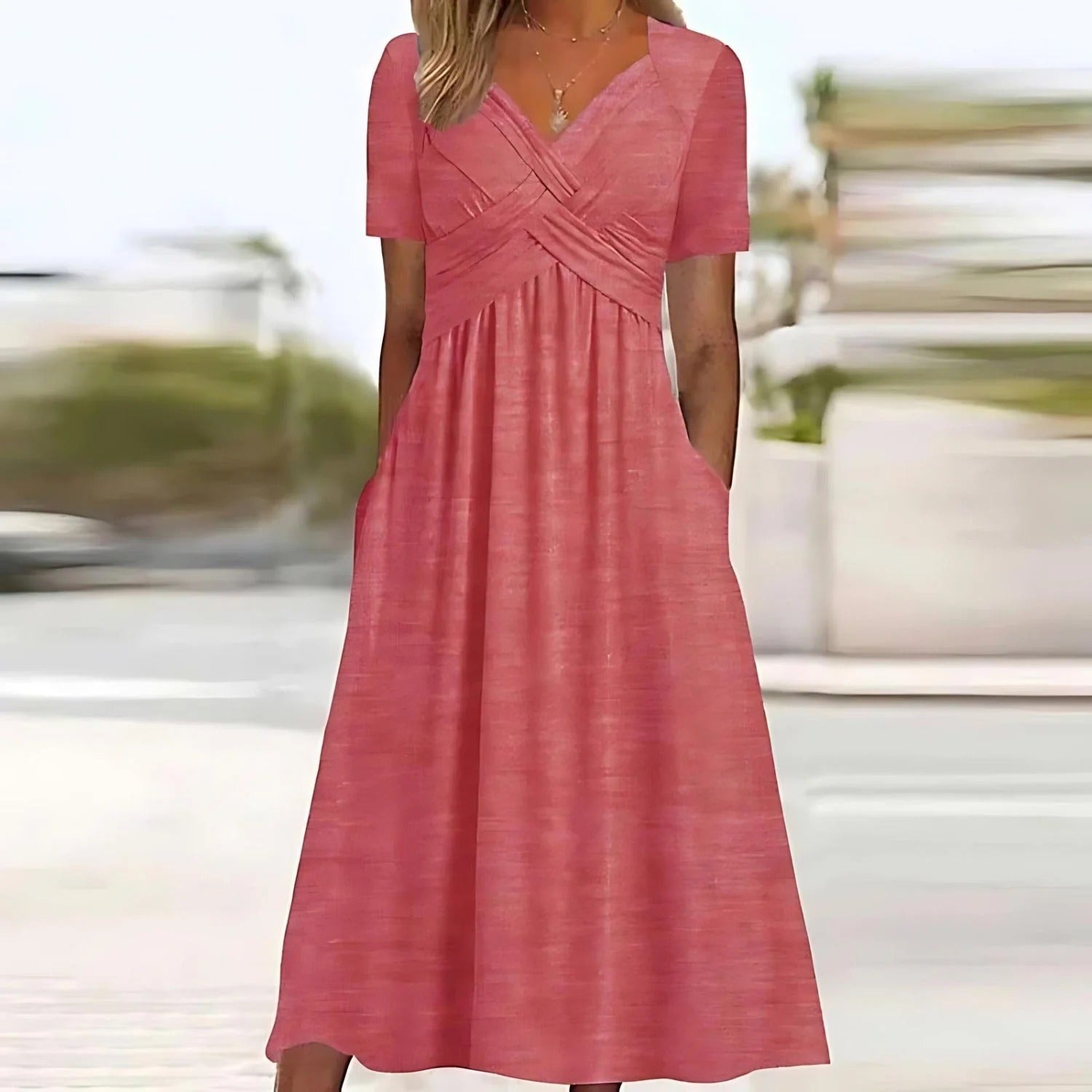 Versatile Flowy Midi Dress