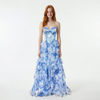 Ruffled Chiffon Prom Dress