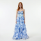 Ruffled Chiffon Prom Dress