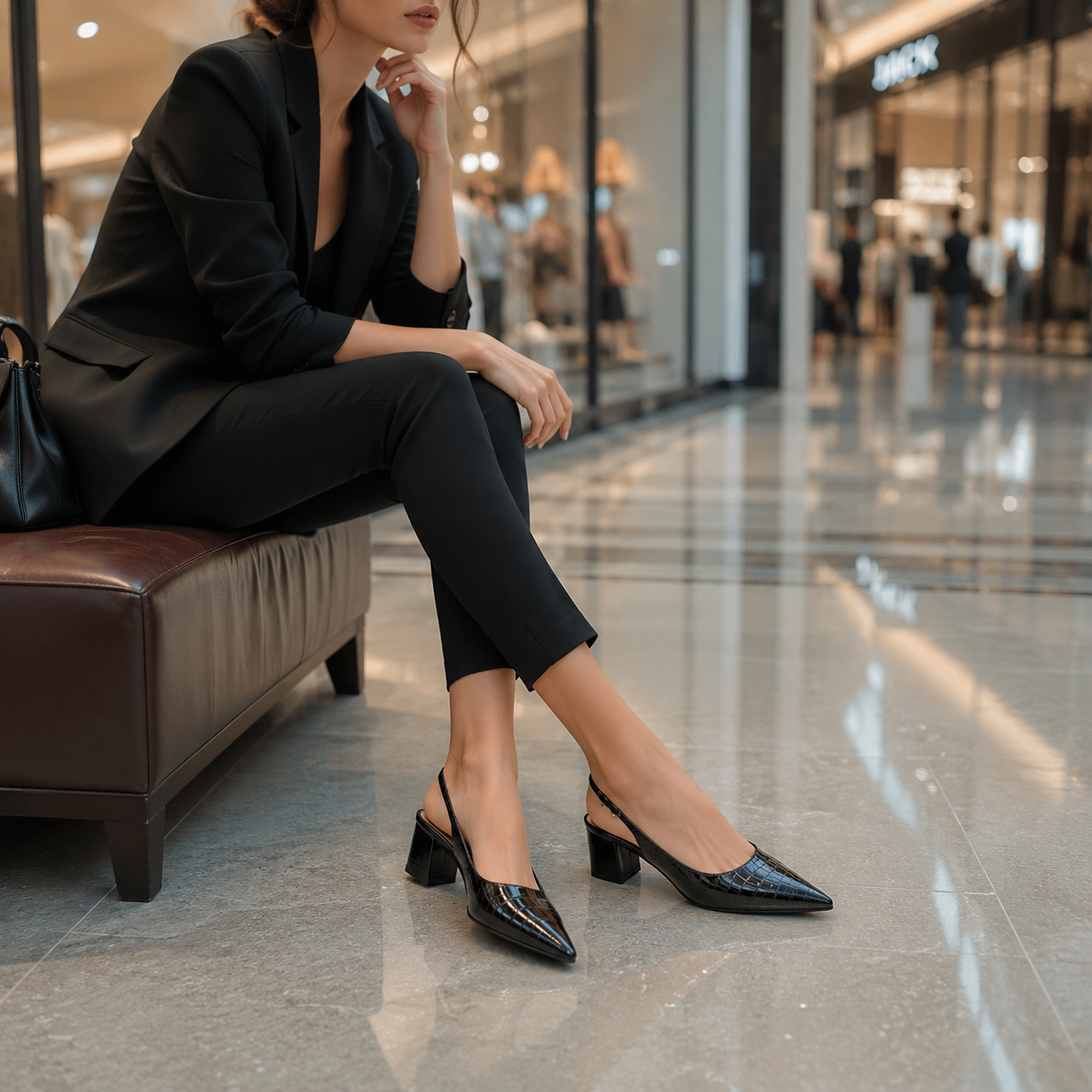Wide Fit Casual Heels