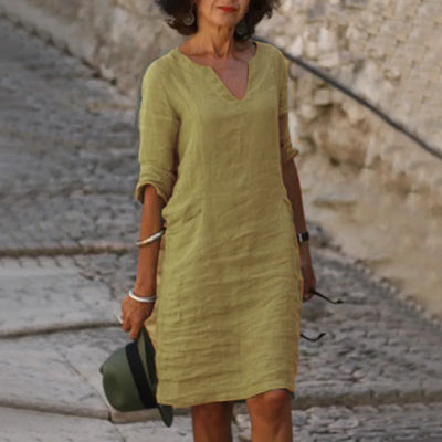Relaxed Summer Casual Flowy Dress