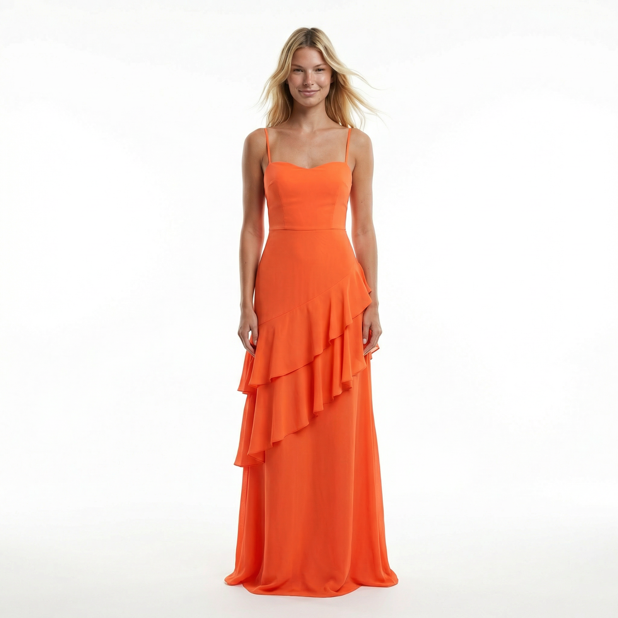 Gossamer Chiffon Sheath Dress