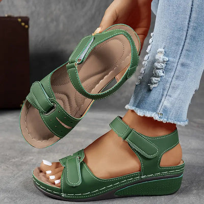 Soft Leather Sandals Arch Support