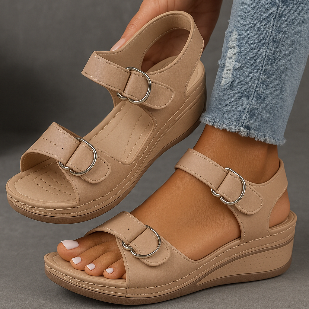 Soft Leather Sandals Arch Support