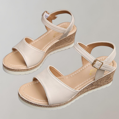 Comfort Wedge Sandals with Secure Adjustable Fit
