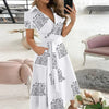 Lightweight A-Line Midi Dress