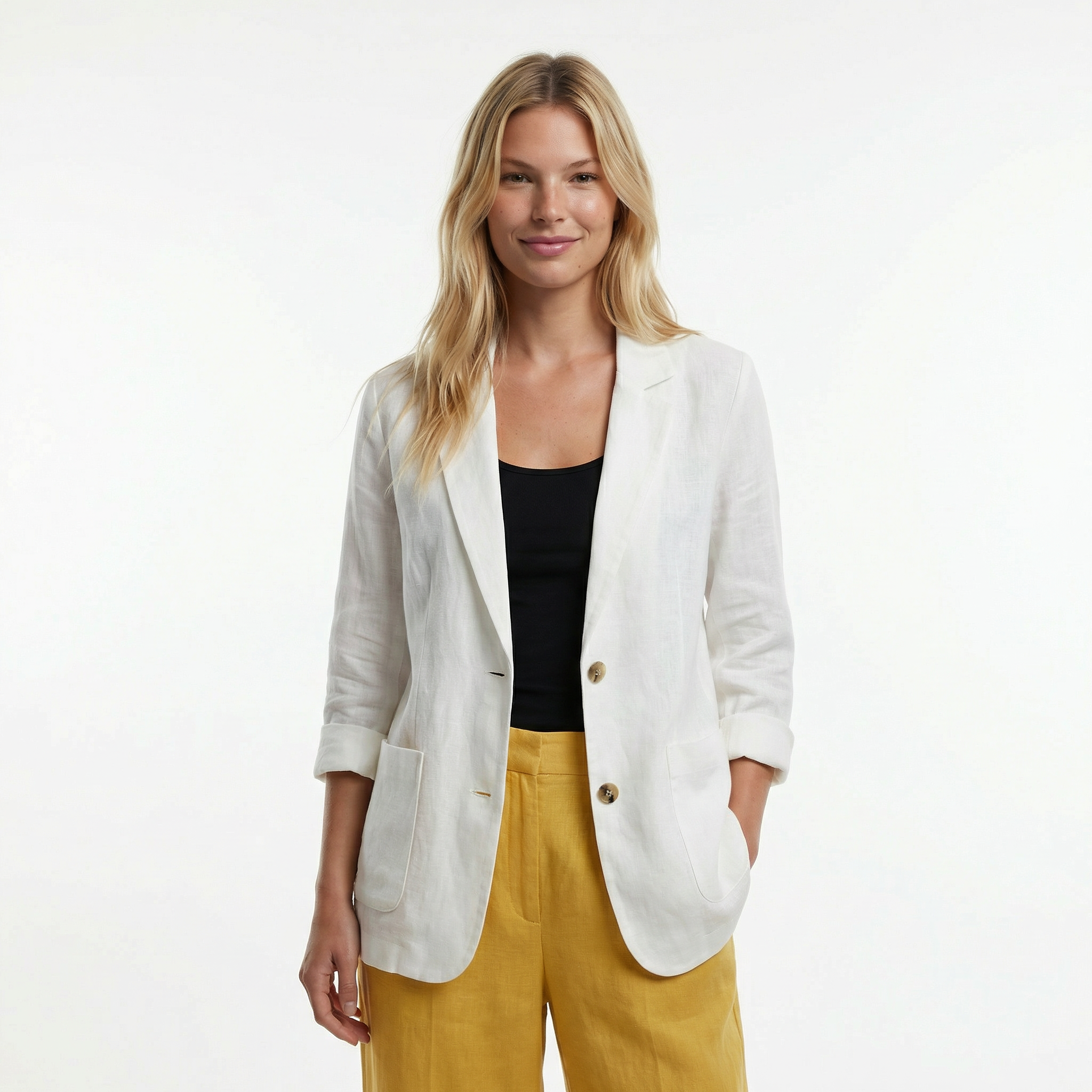 Modern Minimal Everyday Blazer Jacket