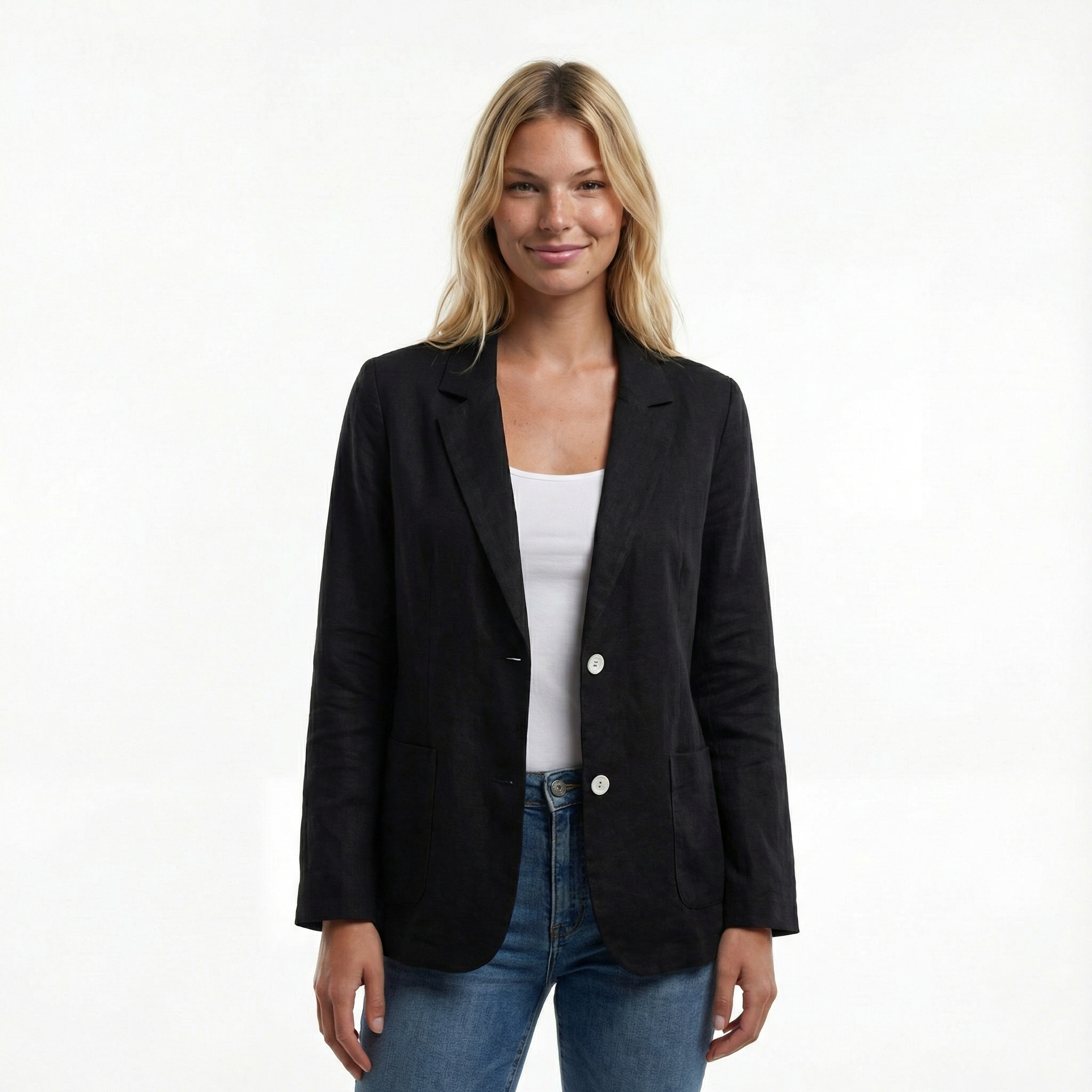 Modern Minimal Everyday Blazer Jacket