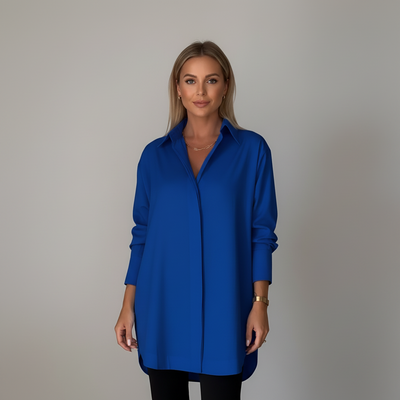 Clean Style Relaxed Shirt Top