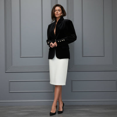 Fashion Forward Blazer Jacket for Versatile Styling