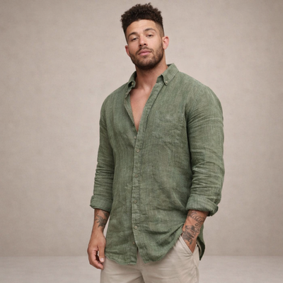 Slim Fit Button Down Shirt