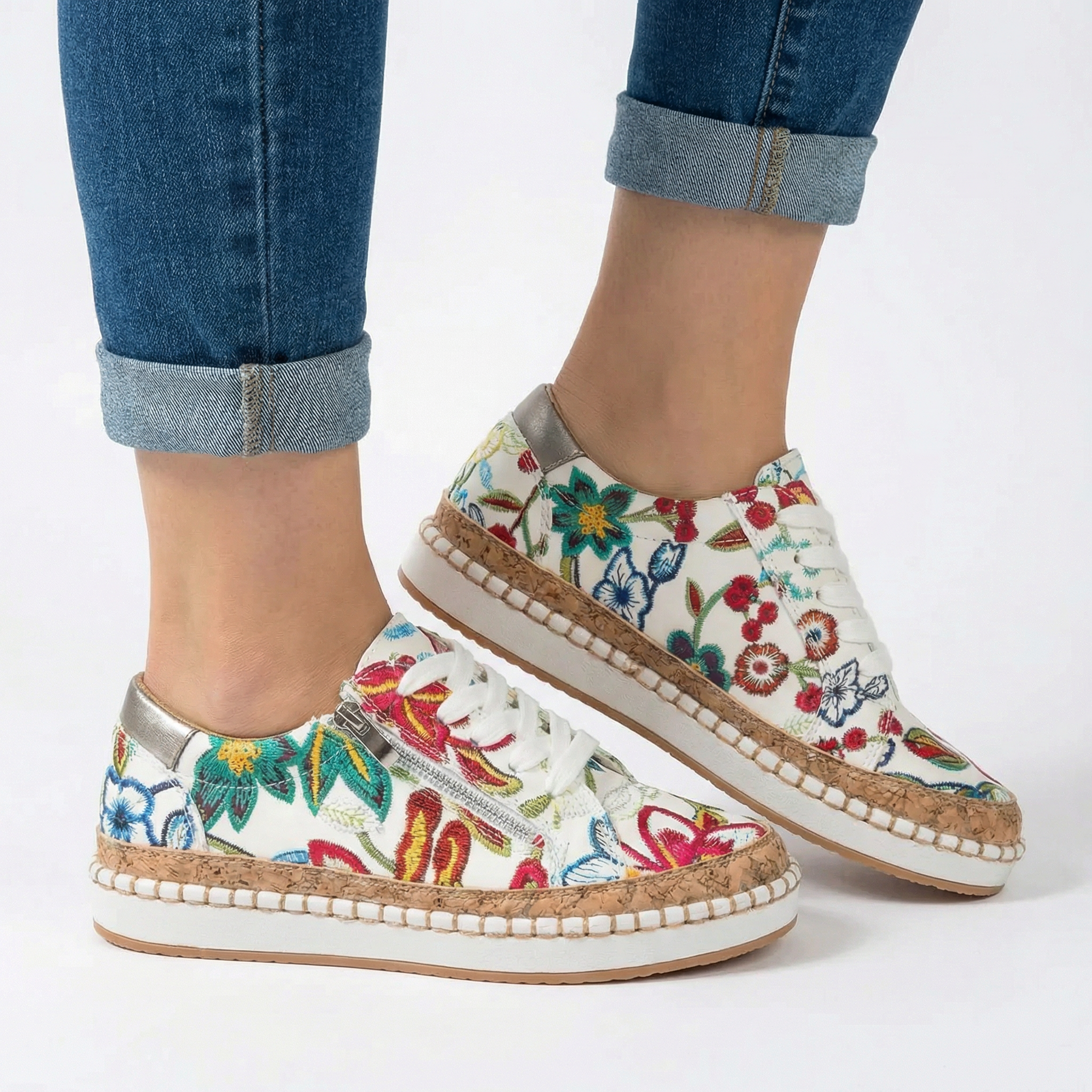 Orthopedic Floral Shoes