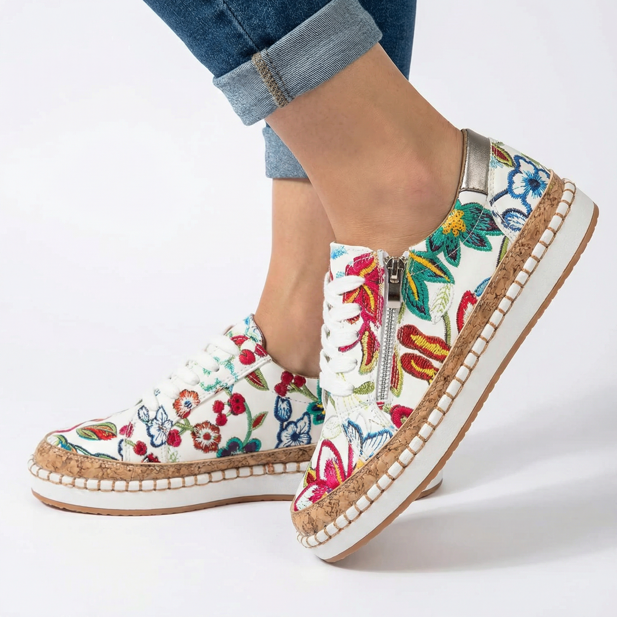 Orthopedic Floral Shoes