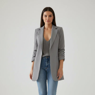 Lightweight Open Front Blazer