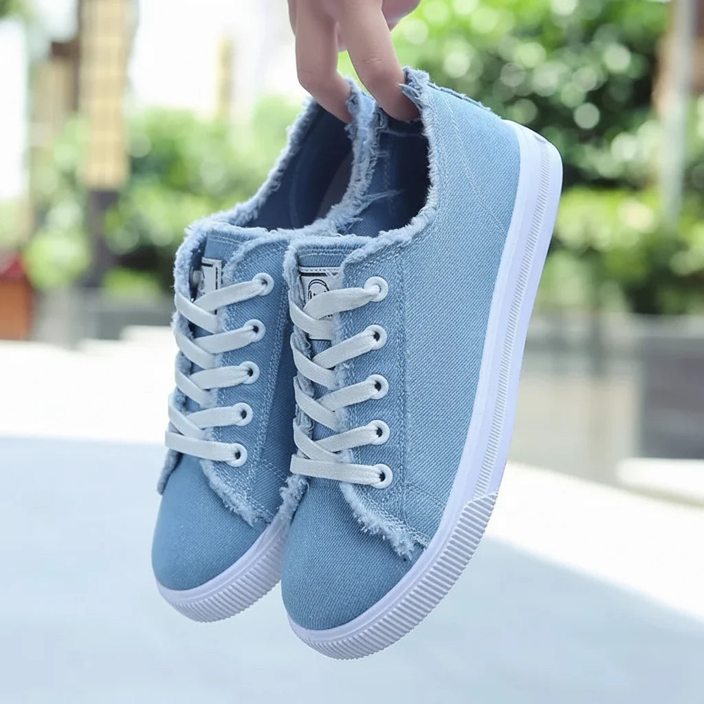 Casual Denim Board Sneakers