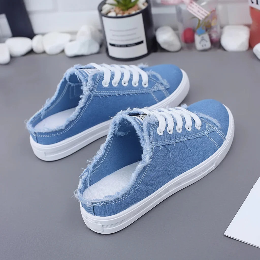Casual Denim Board Sneakers