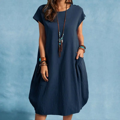 Lightweight Flowing Midi Dress