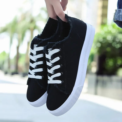 Casual Denim Board Sneakers