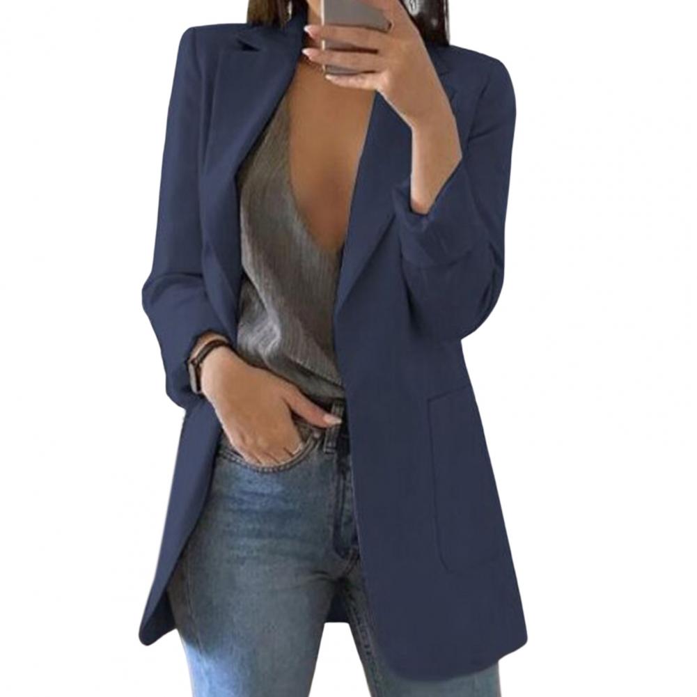 Lightweight Open Front Blazer