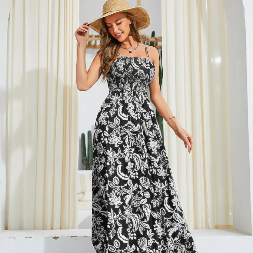 Sleeveless Maxi Dress with Flattering Bodycon Fit