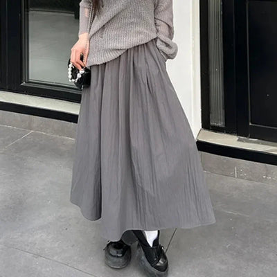 Casual Vacation Long Skirts with Comfortable Stretch Fit
