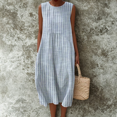 Timeless White Midi Dress