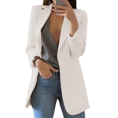 Lightweight Open Front Blazer