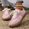 Faux Suede Thick Sole Shoes